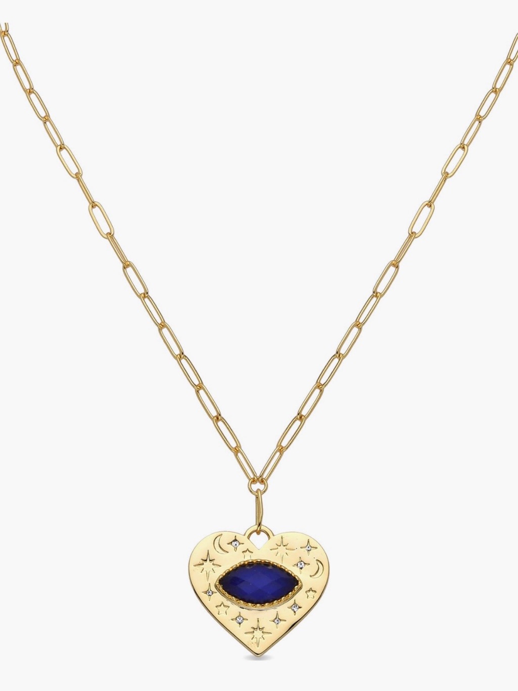 Eye Candy Justine Mood Stone Pendant Necklace